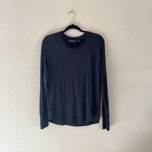 🌿Final Sale 
Athleta‎ Cozy Knit Black Pullover Top